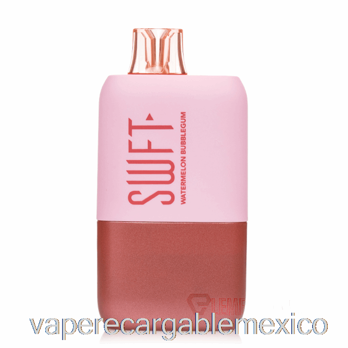 Vape Recargable Swft Icon 7500 Pantalla Inteligente Desechable Sandía Chicle